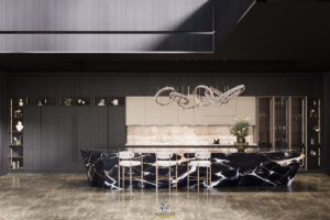 Thiết kế bếp Manhattan